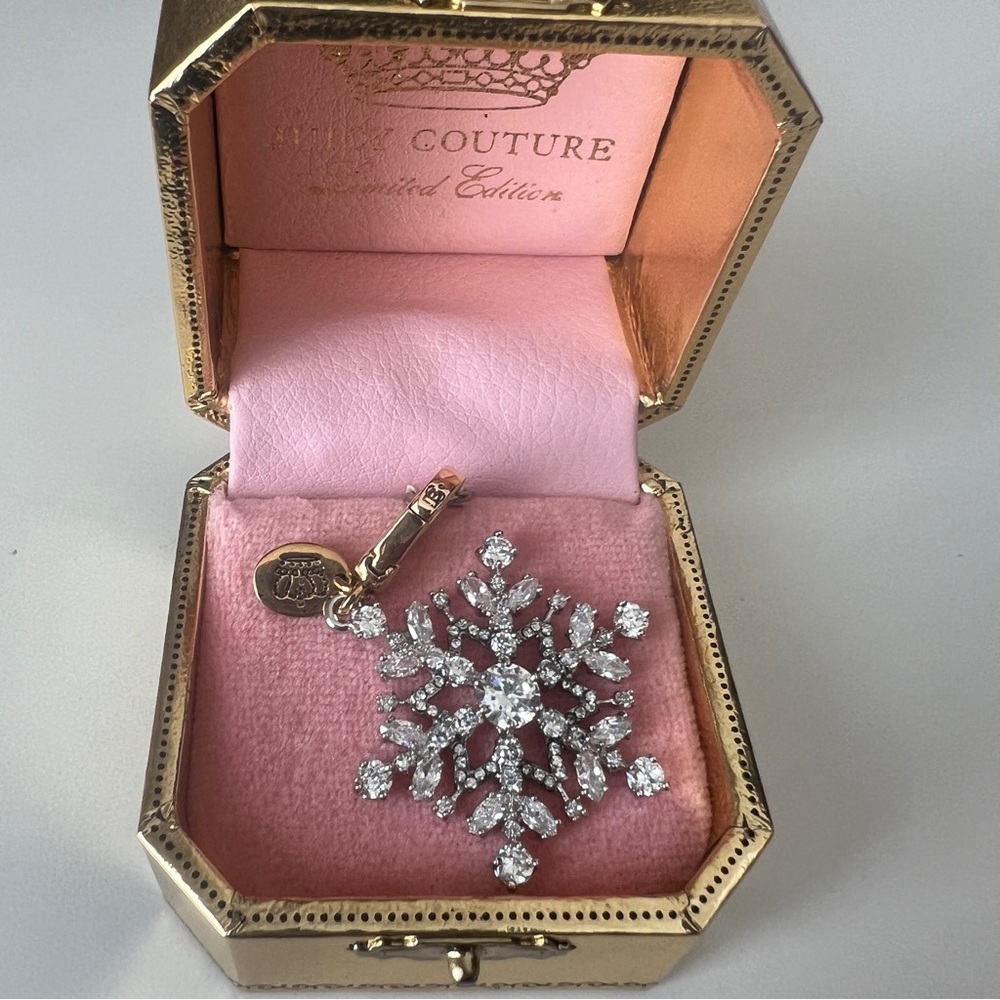 Juicy Couture Limited Edition Snowflake Charm